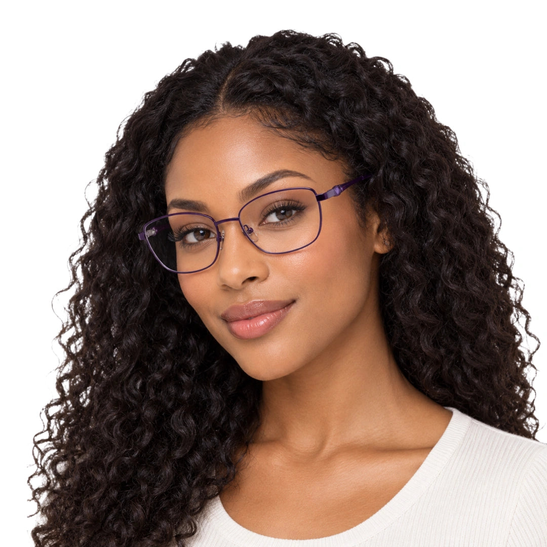 HEART 252105 | Lightweight Square Prescription Eyeglasses-8