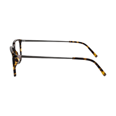 ICN 3521 Optical Frame zoe miller iconic collection in tortoise, side profile view