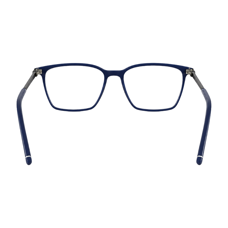 Zoe Miller Iconic Collection – ICN 3554 Square Optical Frame | Matt Blue-zoom-