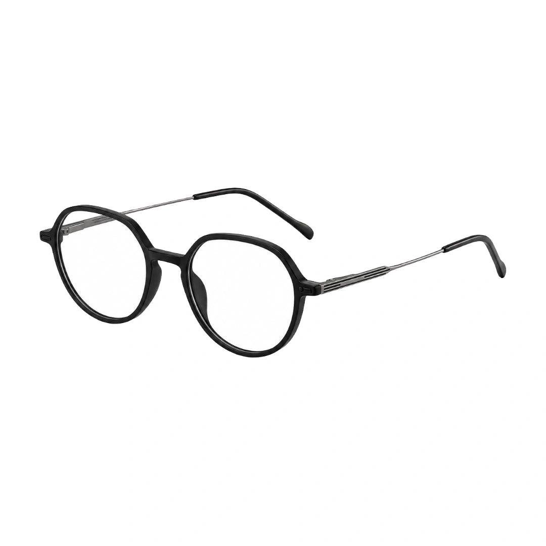 Zoe Miller ICN3575 Geometric Eyeglasses | Full-Rim Prescription Frames-2