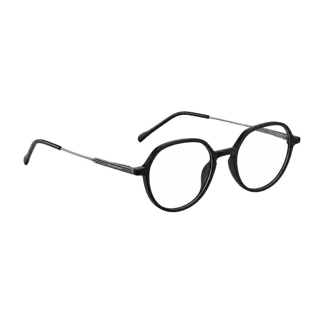 Zoe Miller ICN3575 Geometric Eyeglasses | Full-Rim Prescription Frames-5