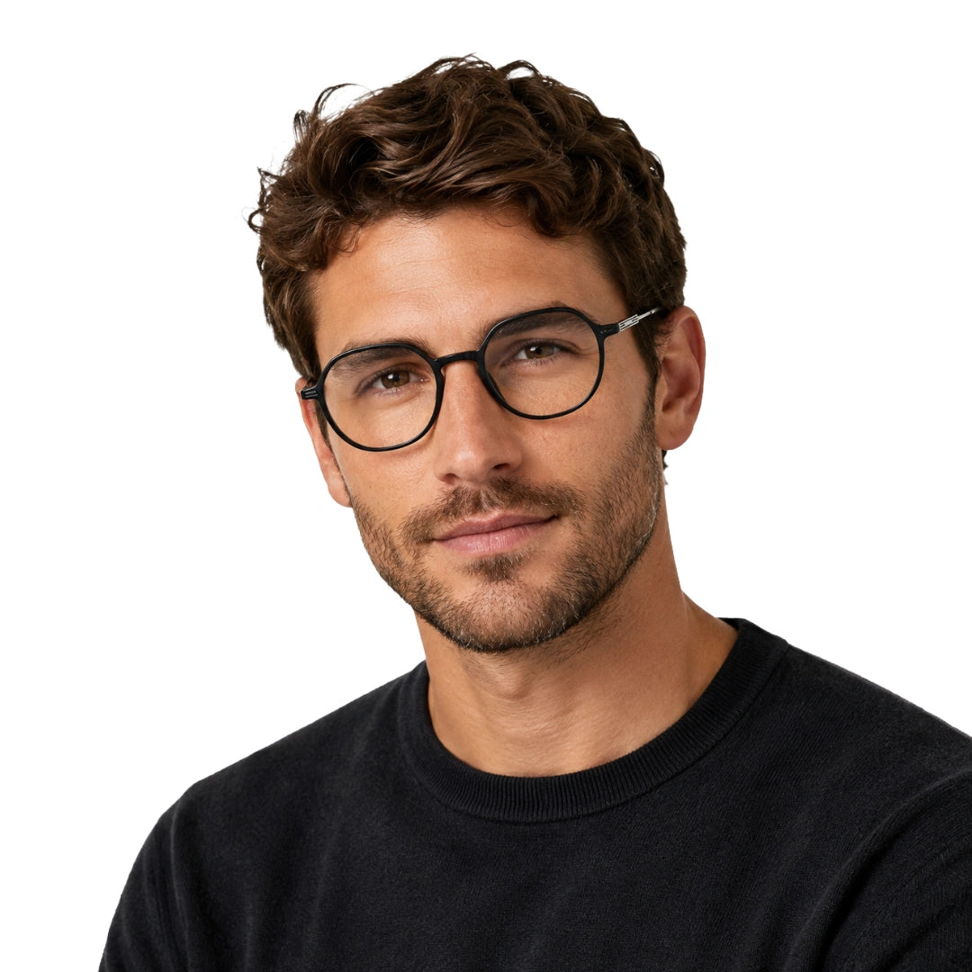 Zoe Miller ICN3575 Geometric Eyeglasses | Full-Rim Prescription Frames-zoom-7