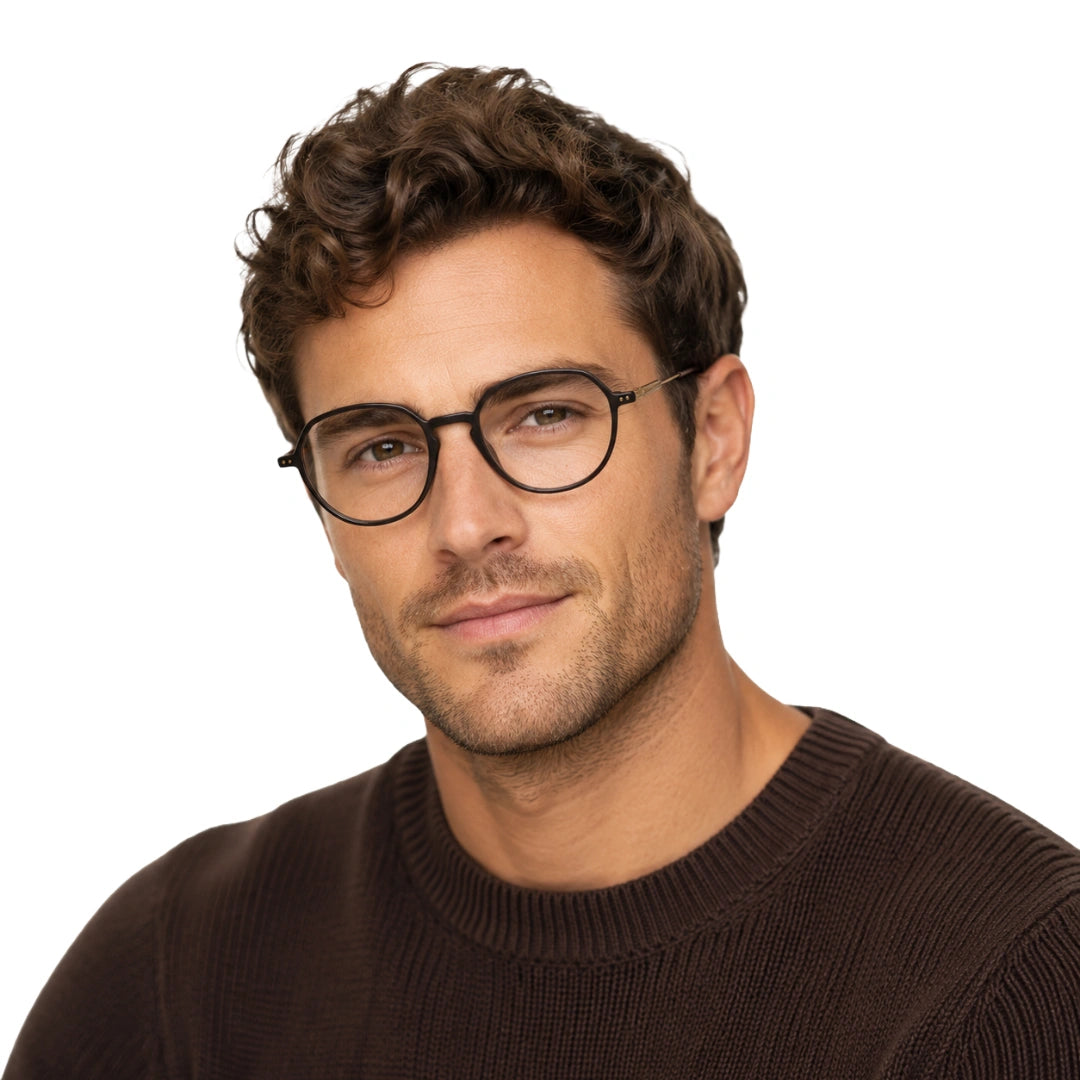 Zoe Miller ICN3575 Geometric Eyeglasses | Full-Rim Prescription Frames-18