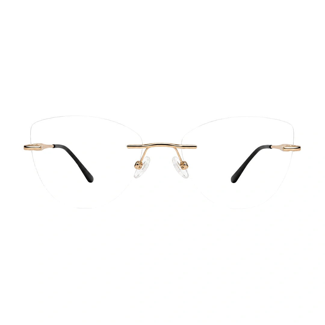 Zoe Miller ICN 3580 | Iconic Rimless Prescription Eyeglasses-zoom-1