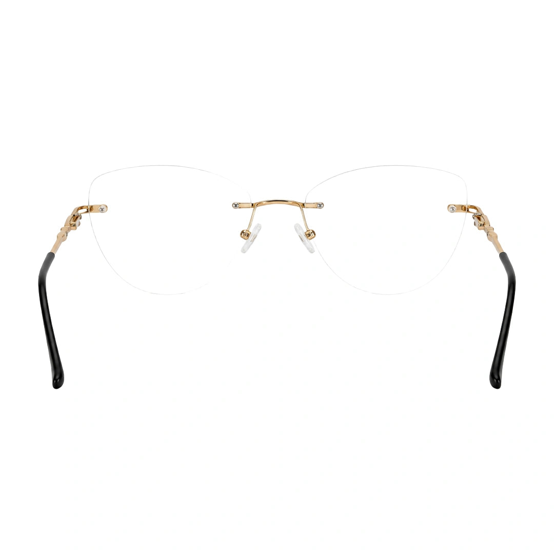 Zoe Miller ICN 3580 | Iconic Rimless Prescription Eyeglasses-zoom-4