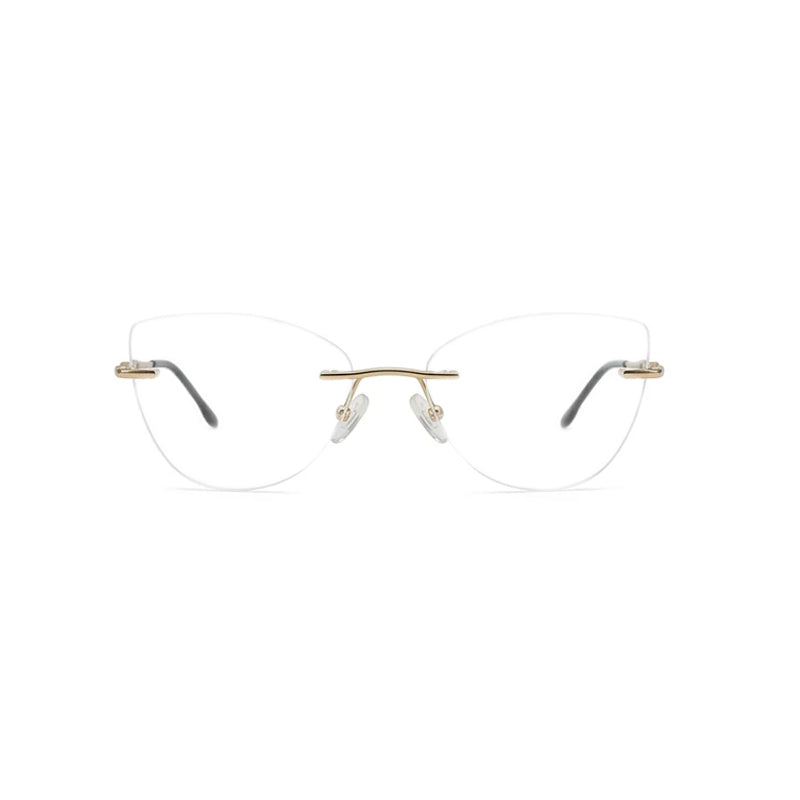 Zoe Miller Iconic Collection – ICN 3580 Rimless Optical Frame
