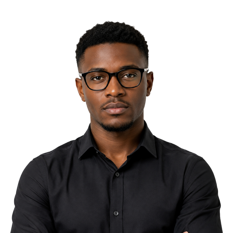 Zoe Miller Iconic Collection – ICN 3597 Cat-Eye Optical Frame | Matt Black-zoom-