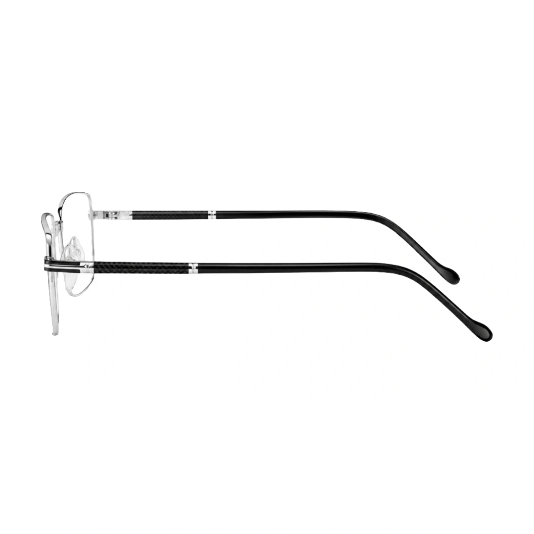 Zoe Miller ICN3610 | Semi-Rimless Prescription Rectangle Eyeglasses-12