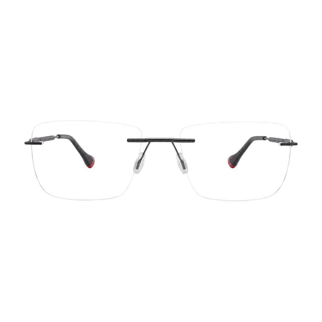 Zoe Miller ICN-3619 Rimless Rectangular Prescription Eyeglasses