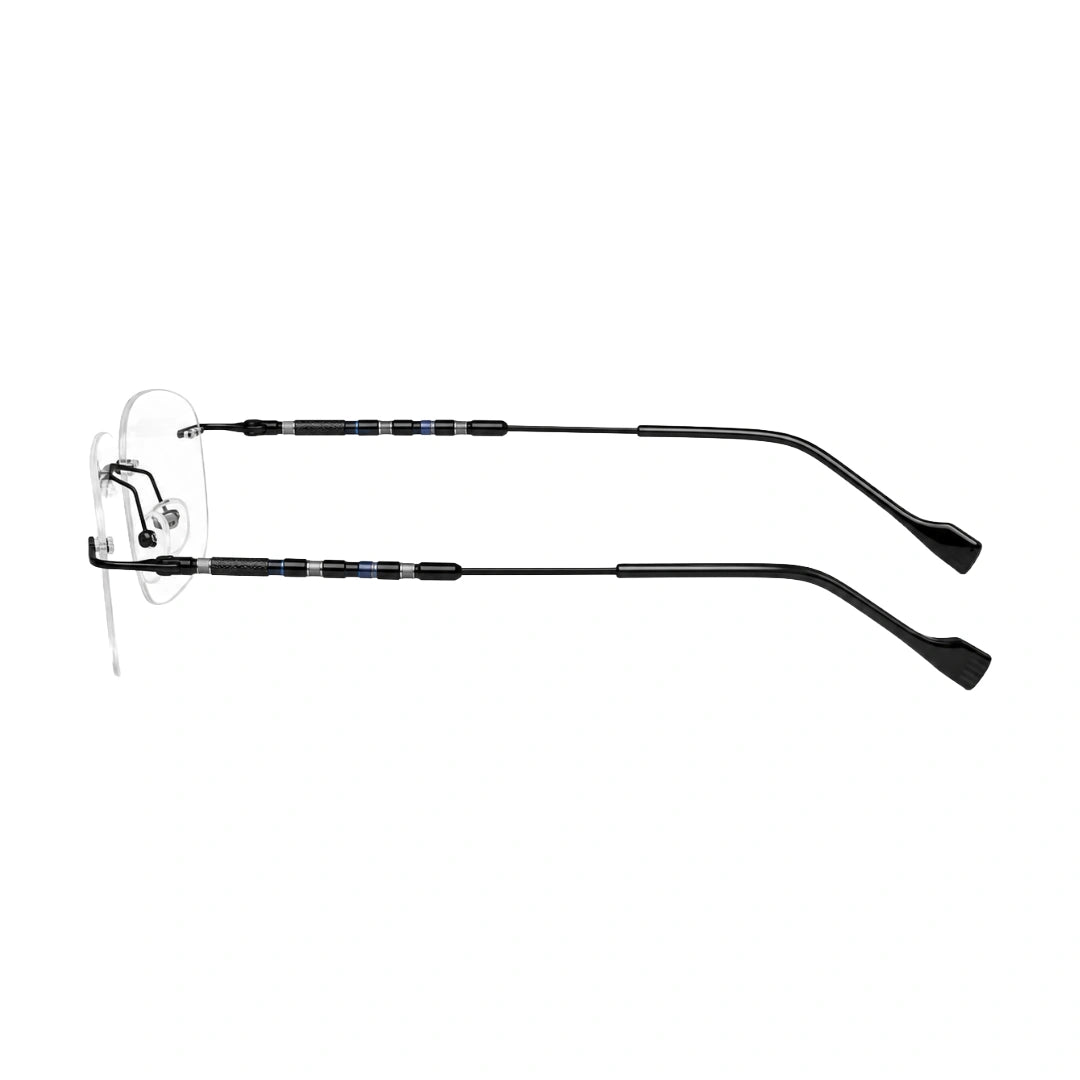 Zoe Miller ICN-3620 | Modern Frameless Square Eyeglasses-3