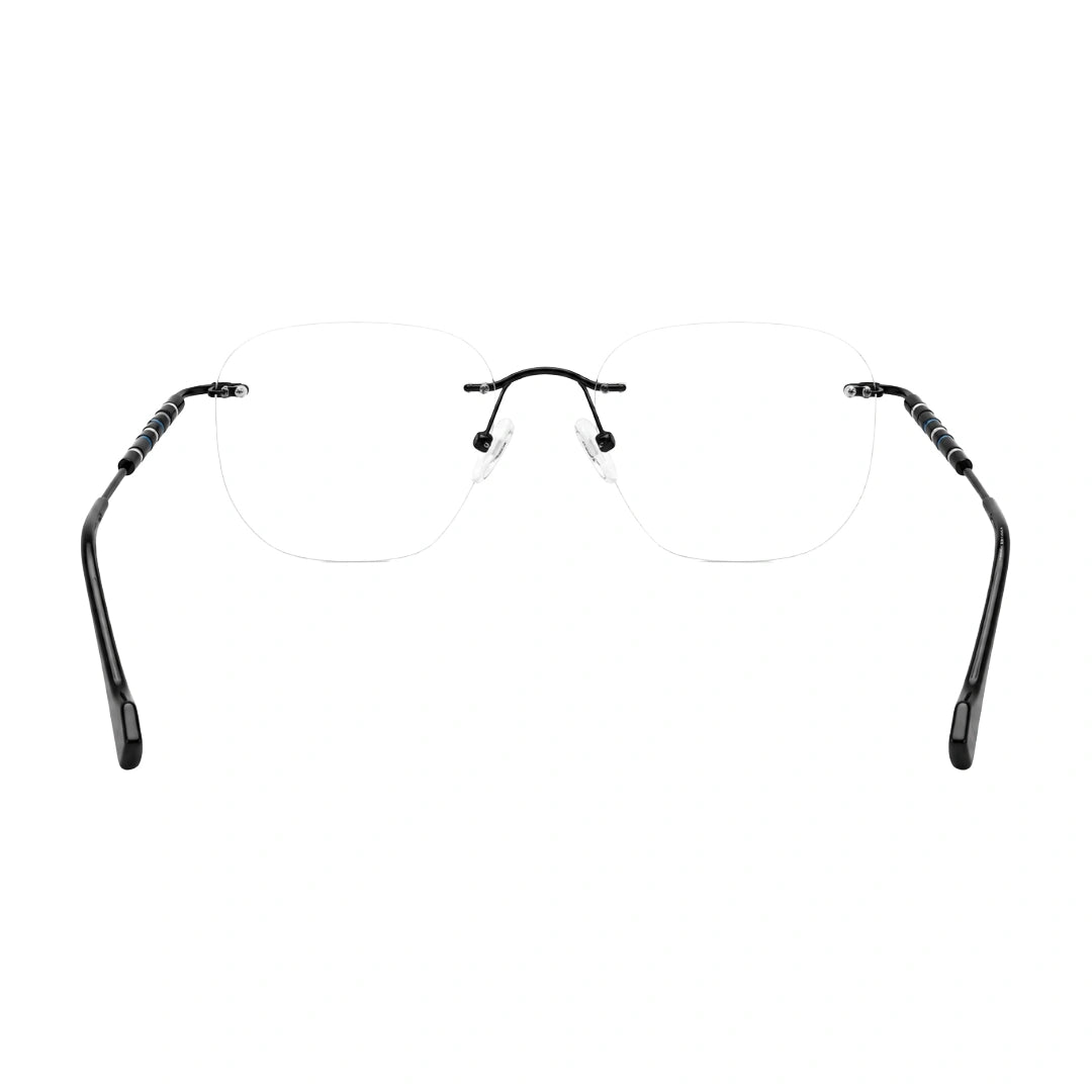 Zoe Miller ICN-3620 | Modern Frameless Square Eyeglasses-4