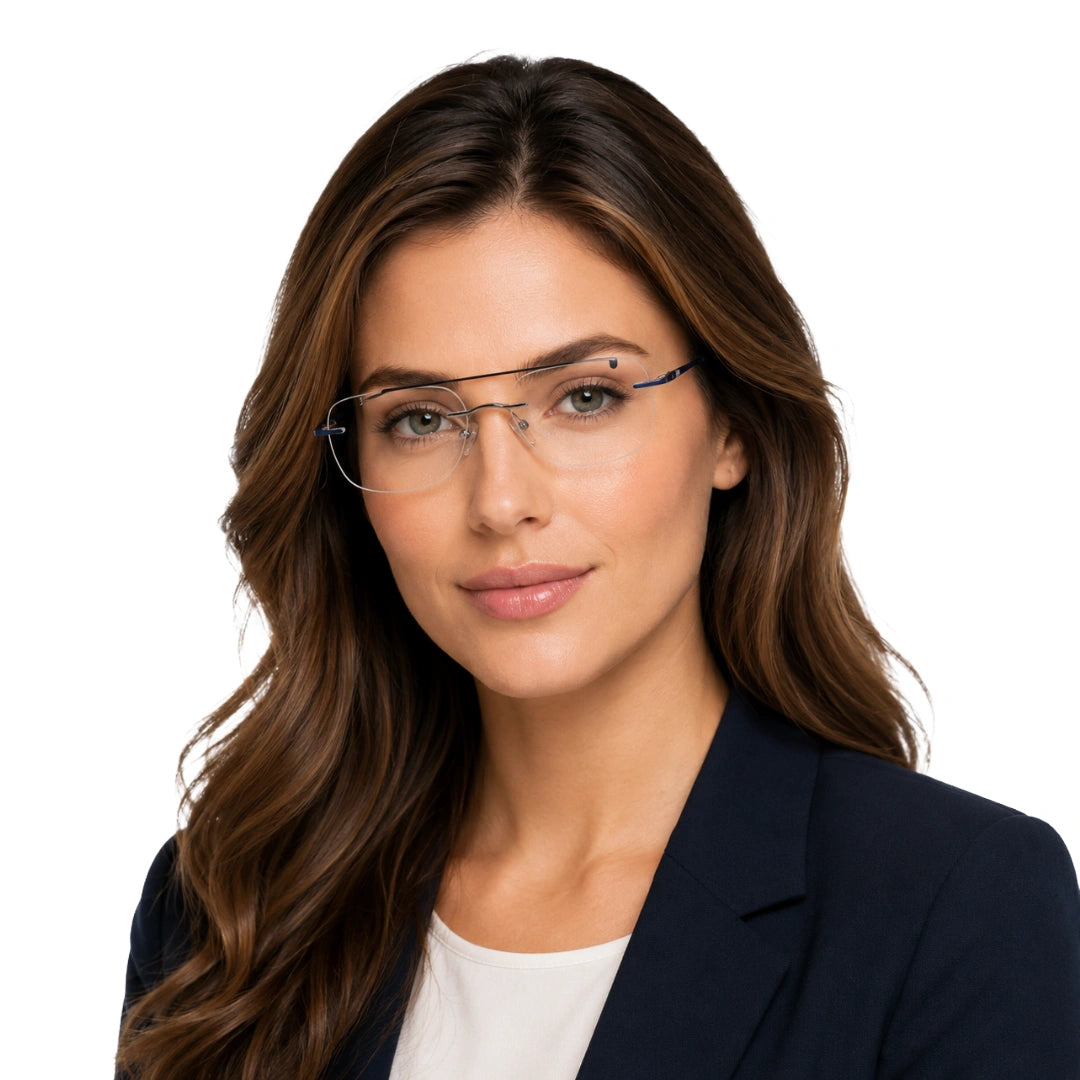 Zoe Miller ICN 3632 | Premium Frameless Prescription Eyeglasses-zoom-16