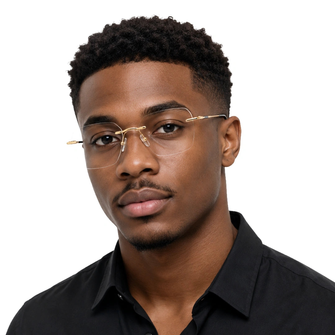 Zoe Miller ICN 3633 | Everyday Rimless Prescription Eyeglasses-zoom-9