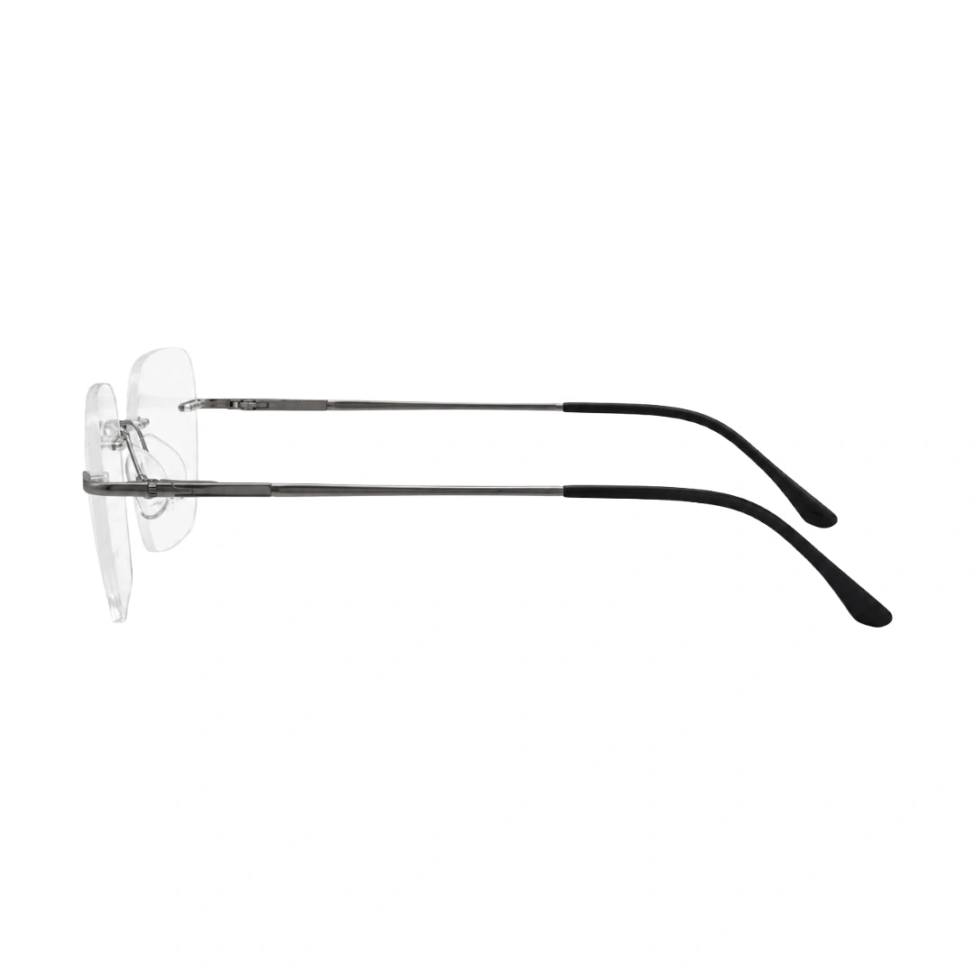 Zoe Miller ICN 3633 | Everyday Rimless Prescription Eyeglasses-zoom-12