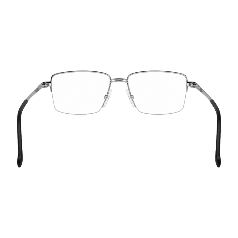 Zoe Miller Iconic Collection – ICN 3635 Half-Rim Square Optical Frame | Gun-zoom-