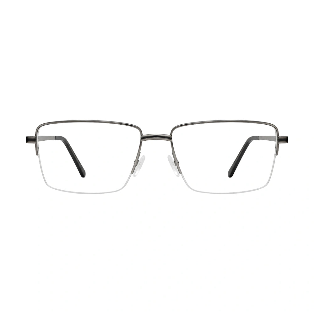 Zoe Miller Iconic Collection – ICN 3635 Half-Rim Square Optical Frame