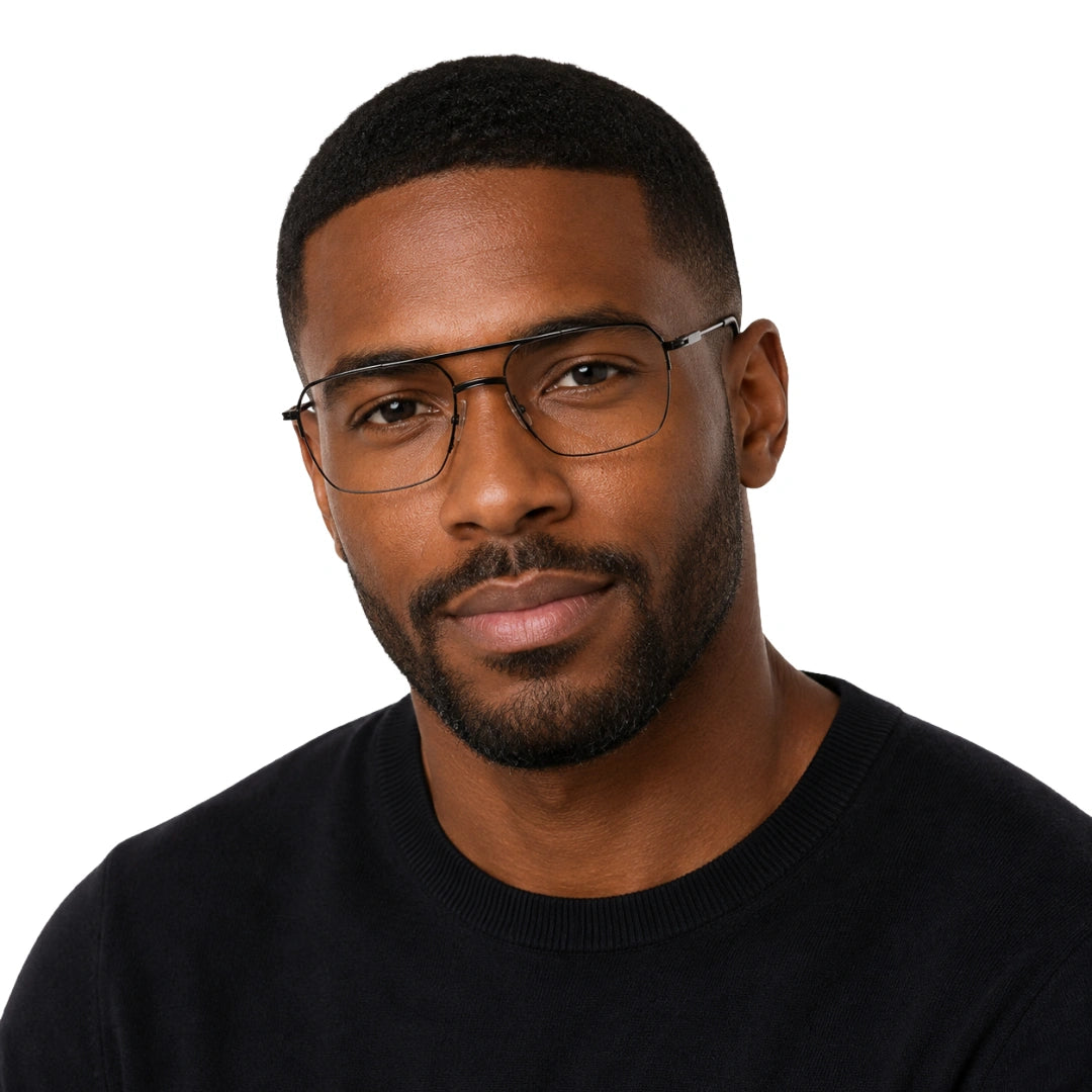 Zoe Miller ICN 3636 | Minimalist Semi-Rimless Prescription Eyeglasses-zoom-7