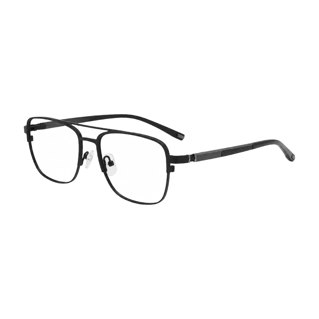 Zoe Miller ICN3653 | Lightweight Square Navigator Eyeglasses-11
