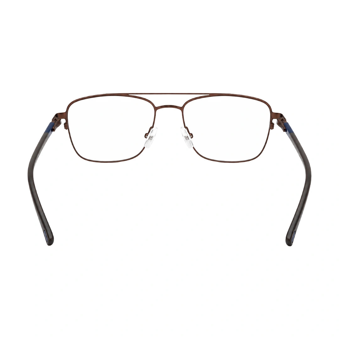 ICN 3653 Frame zoe miller iconic collection in copper, rear view
