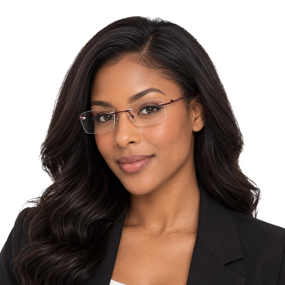 INSTAGRAM 22104 | Professional Rimless Optical Eyeglasses-17