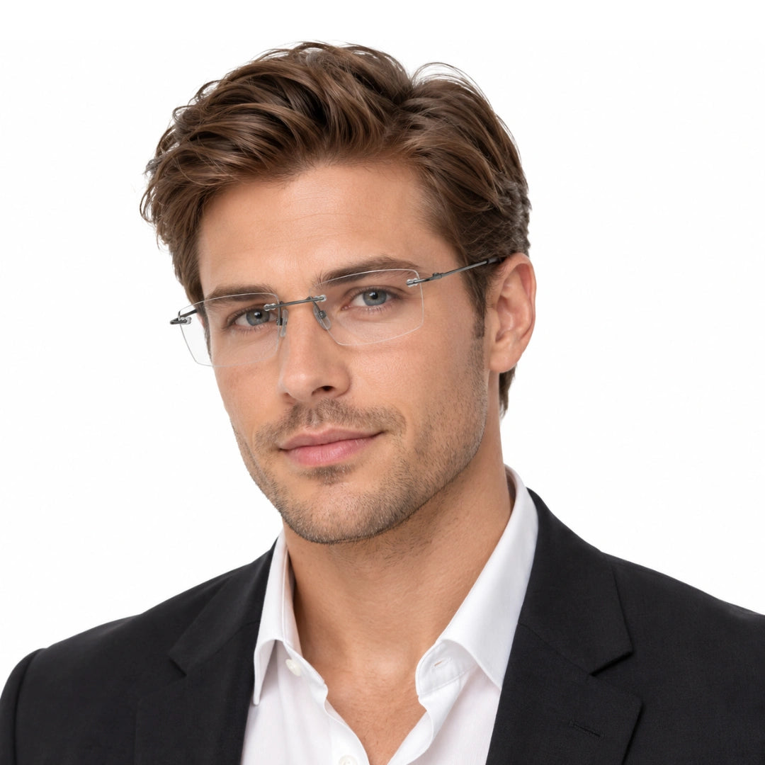 INSTAGRAM 22104 | Professional Rimless Optical Eyeglasses-zoom-8