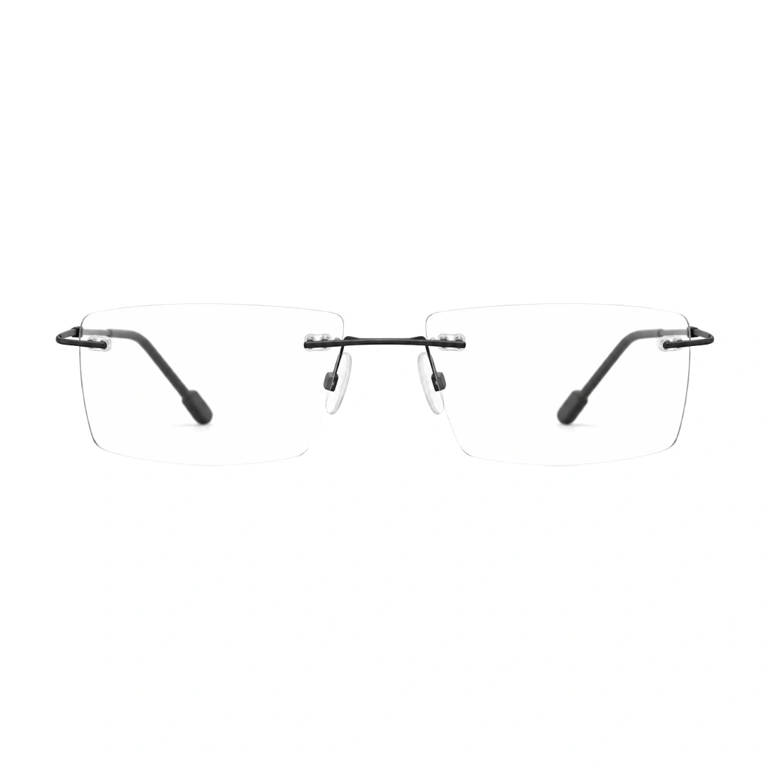 INSTAGRAM 8804 | Clean-Line Rimless Rectangle Eyeglasses-zoom-1