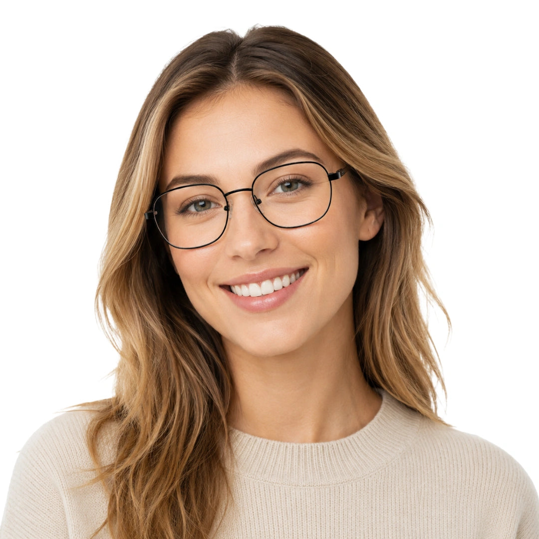 JH 993 | Geometric Metal Prescription Eyeglasses-6