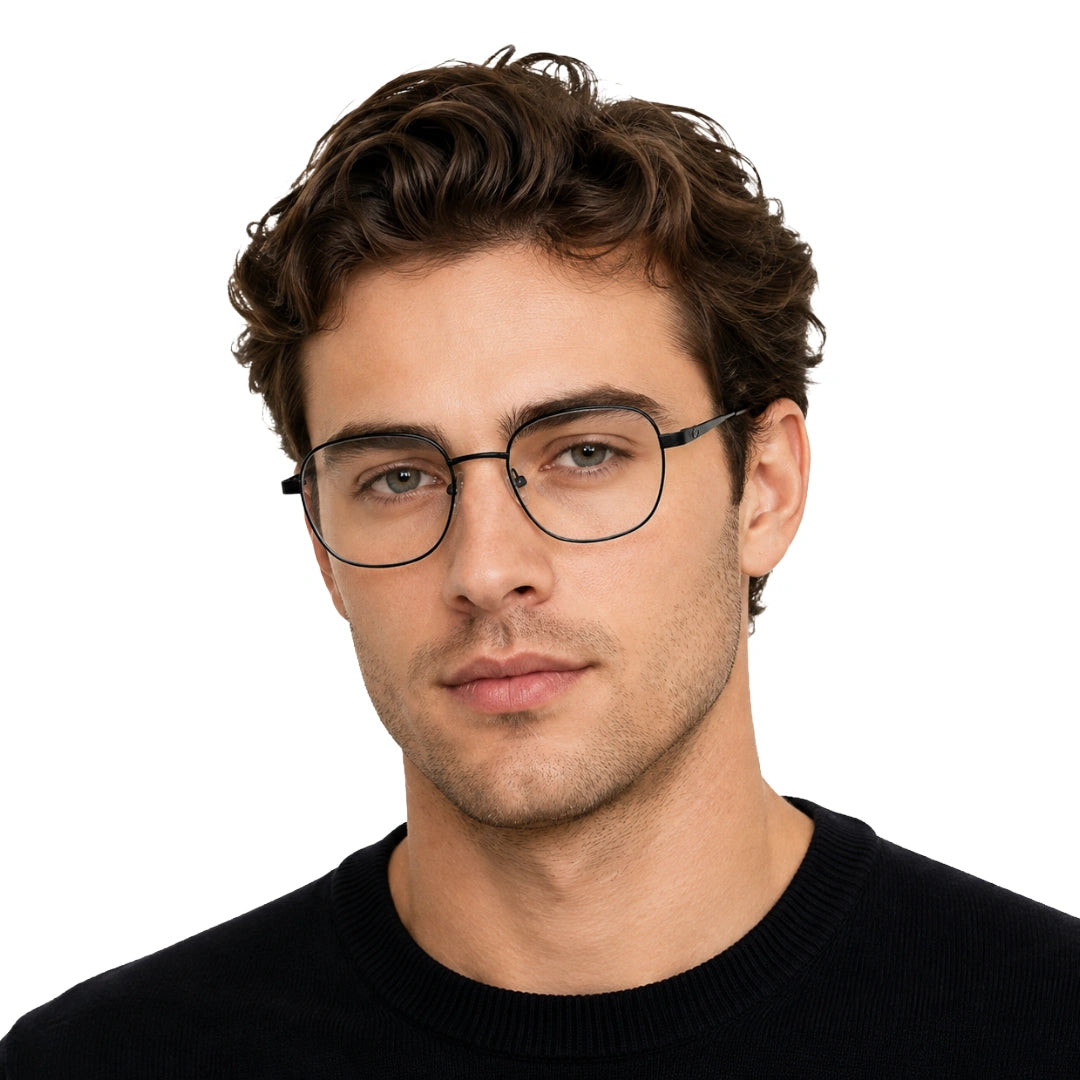 JH 993 | Geometric Metal Prescription Eyeglasses-zoom-7
