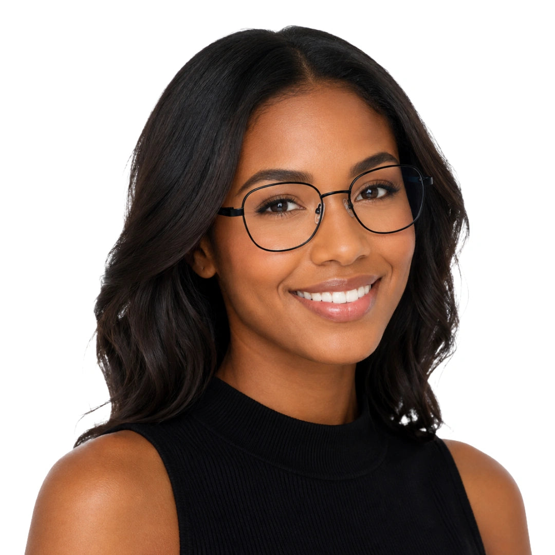 JH 993 | Geometric Metal Prescription Eyeglasses-8
