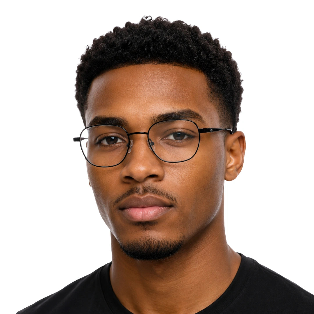 JH 993 | Geometric Metal Prescription Eyeglasses-zoom-9