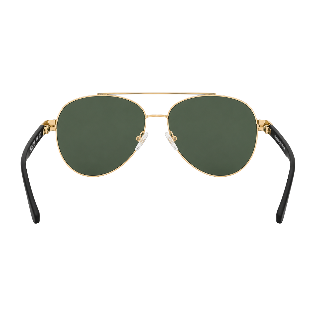Kenneth Cole Reaction KC1394 Aviator Sunglasses – Gold Frame / Green Lens-zoom-4