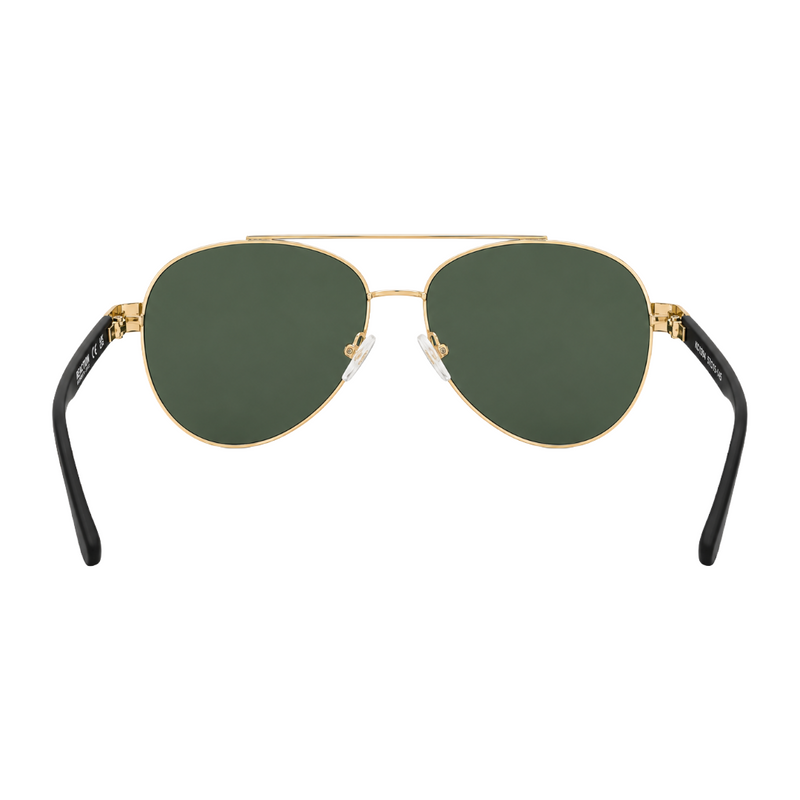Kenneth Cole Reaction KC1394 Aviator Sunglasses – Gold Frame / Green Lens-zoom-