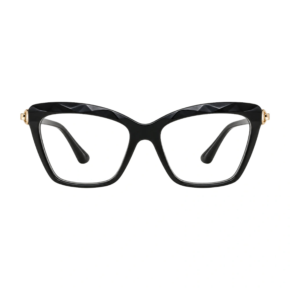 LENSMAKE | Distinctive Cat-Eye Reading Glasses with Hard Case