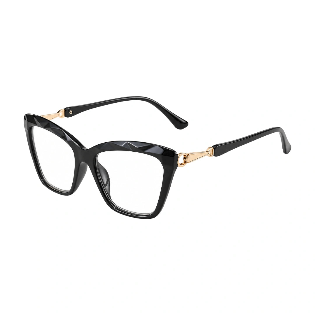 LENSMAKE | Distinctive Cat-Eye Reading Glasses with Hard Case-2
