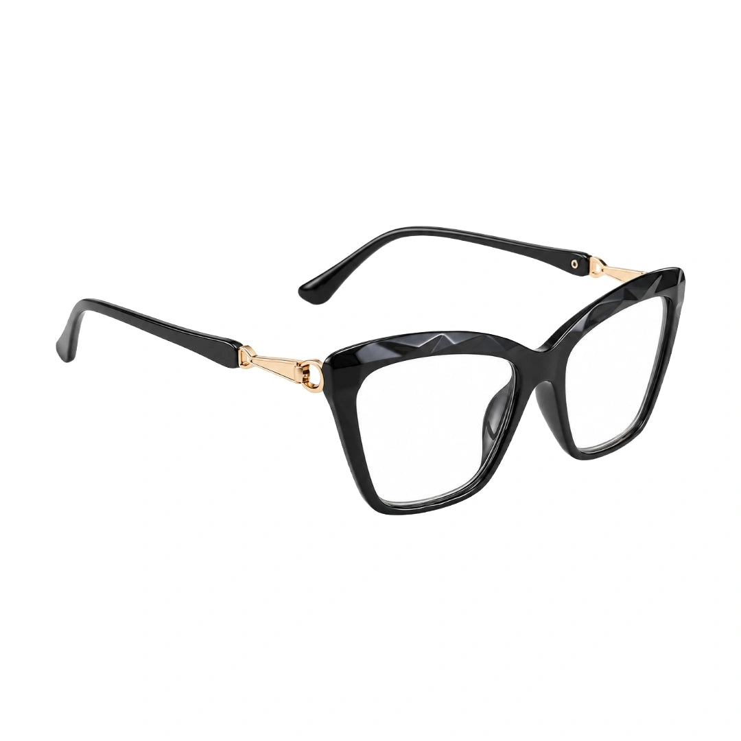 LENSMAKE | Distinctive Cat-Eye Reading Glasses with Hard Case-4
