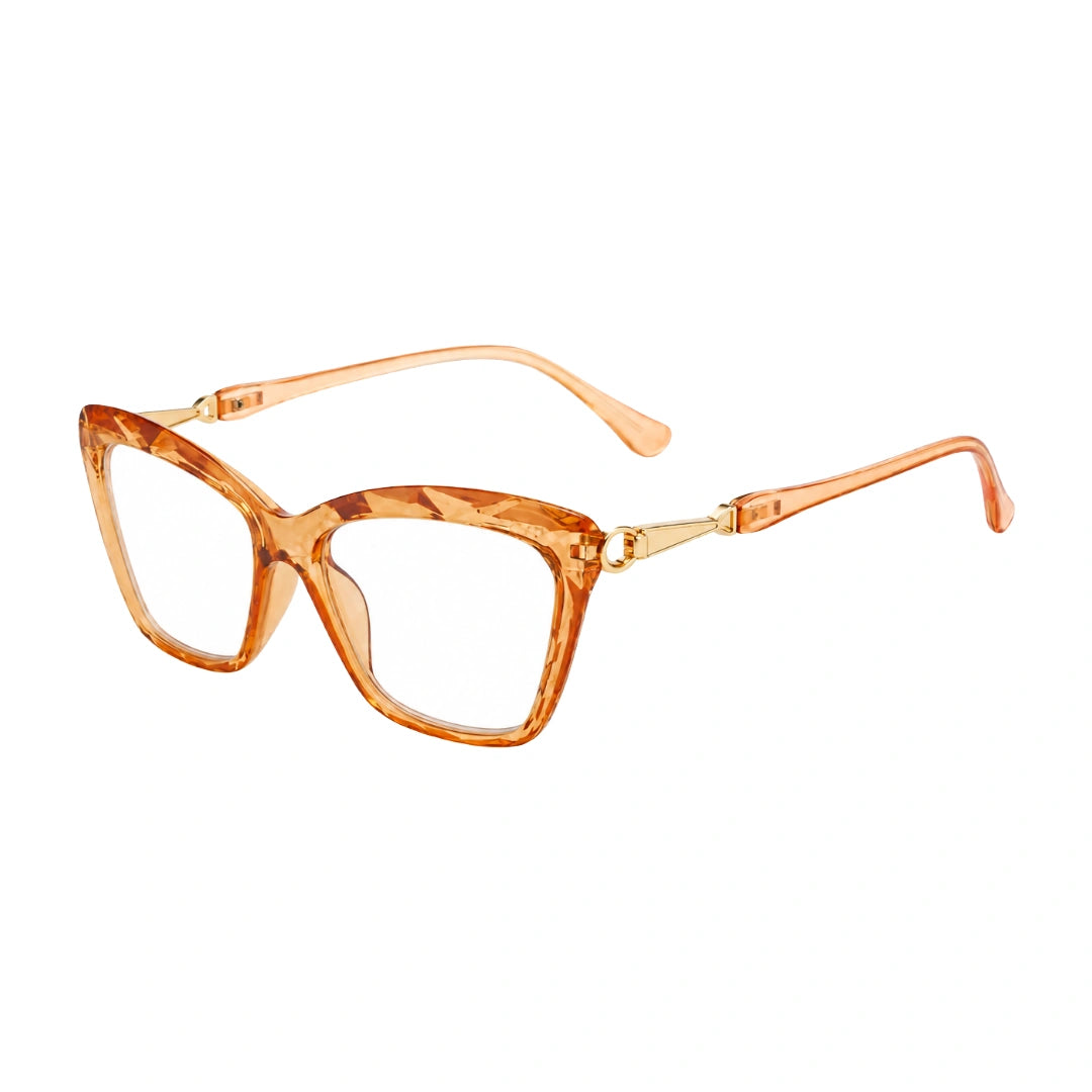 LENSMAKE | Distinctive Cat-Eye Reading Glasses with Hard Case-21