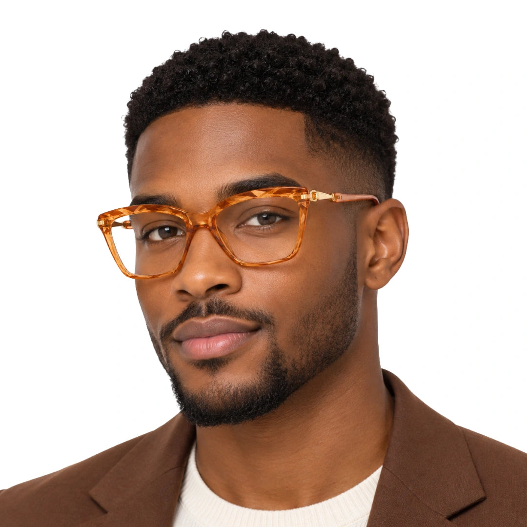 LENSMAKE | Distinctive Cat-Eye Reading Glasses with Hard Case-27