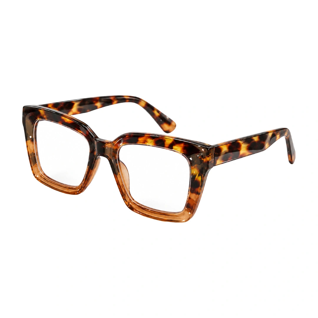 LENSMAKE | Clean-Line Square Reading Glasses with Hard Case