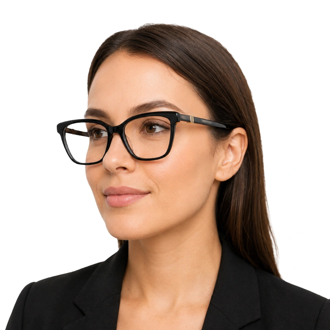 Zoe Miller LUX7587 | Luxury Square Optical Frame-6