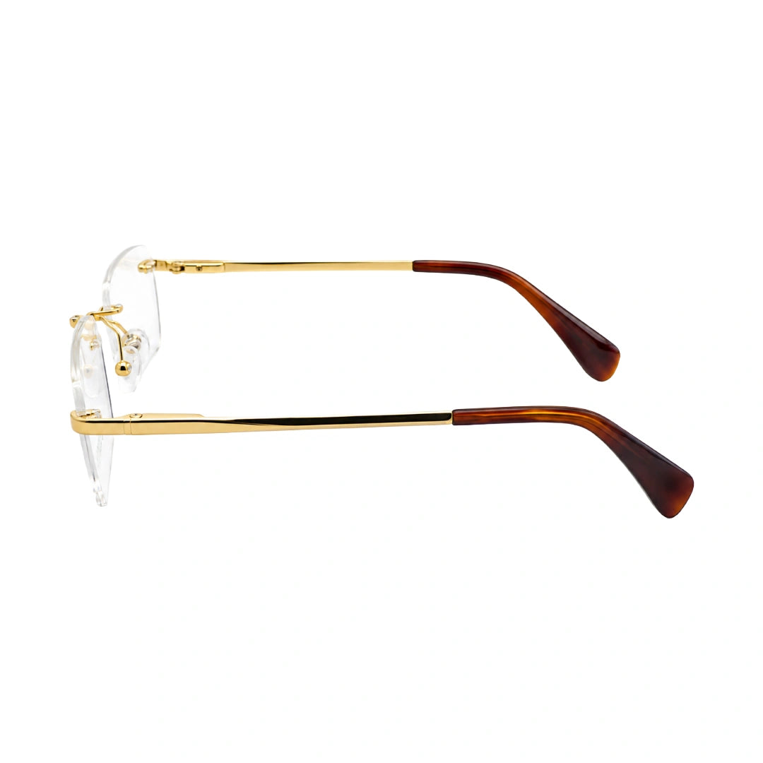 Zoe Miller LUX7598 | Executive Frameless Eyeglasses-zoom-3