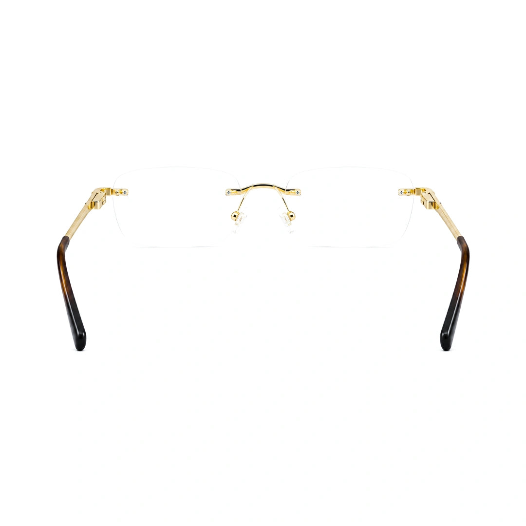 Zoe Miller LUX7598 | Executive Frameless Eyeglasses-4
