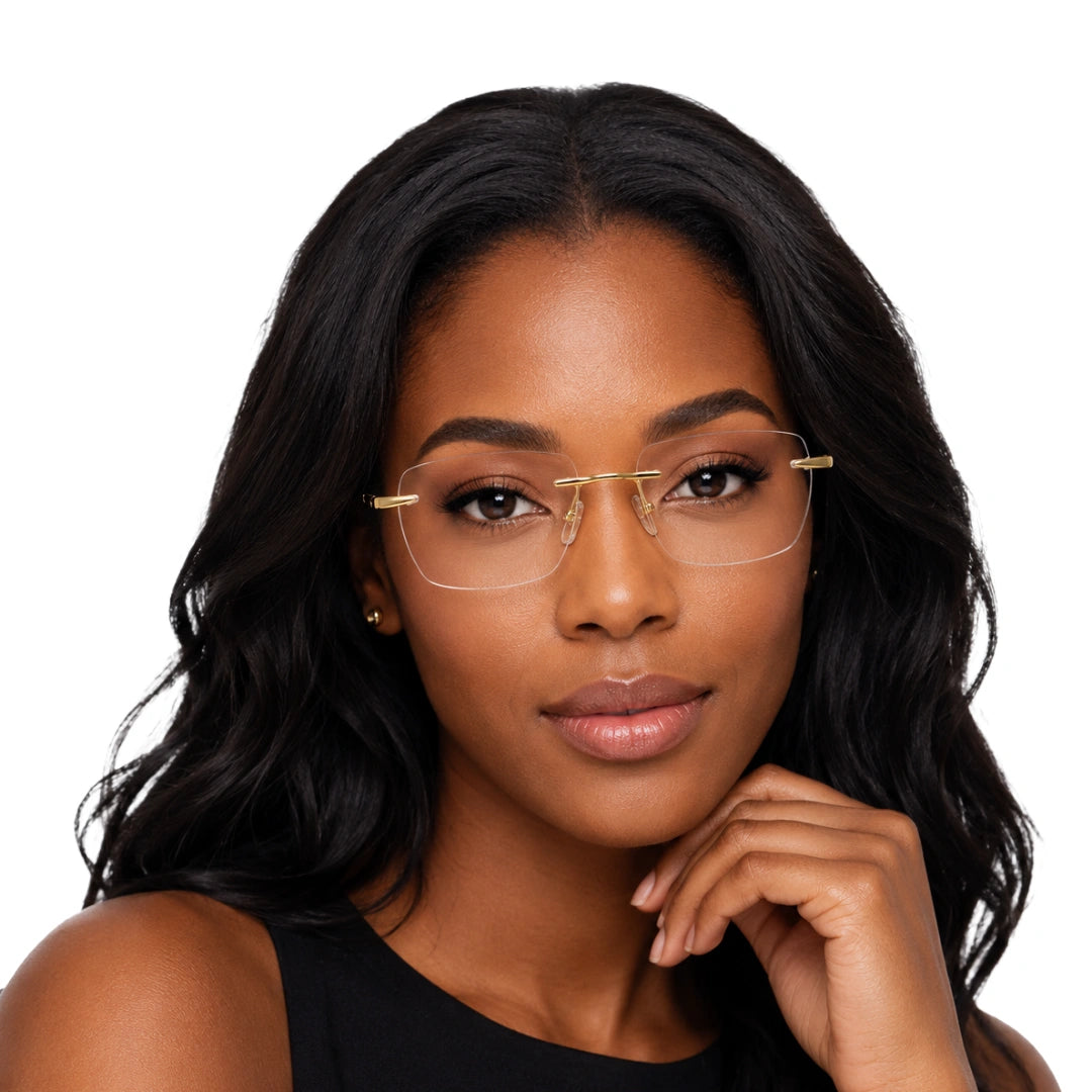 Zoe Miller LUX7598 | Executive Frameless Eyeglasses-zoom-15