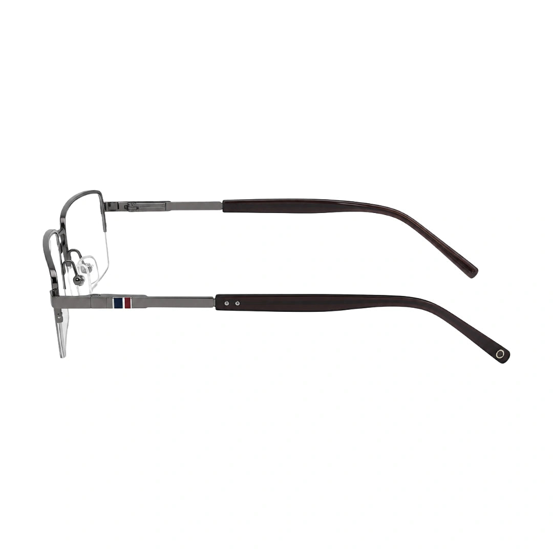 Zoe Miller LUX7617 | Executive Half-Rim Rectangle Eyeglasses-zoom-3