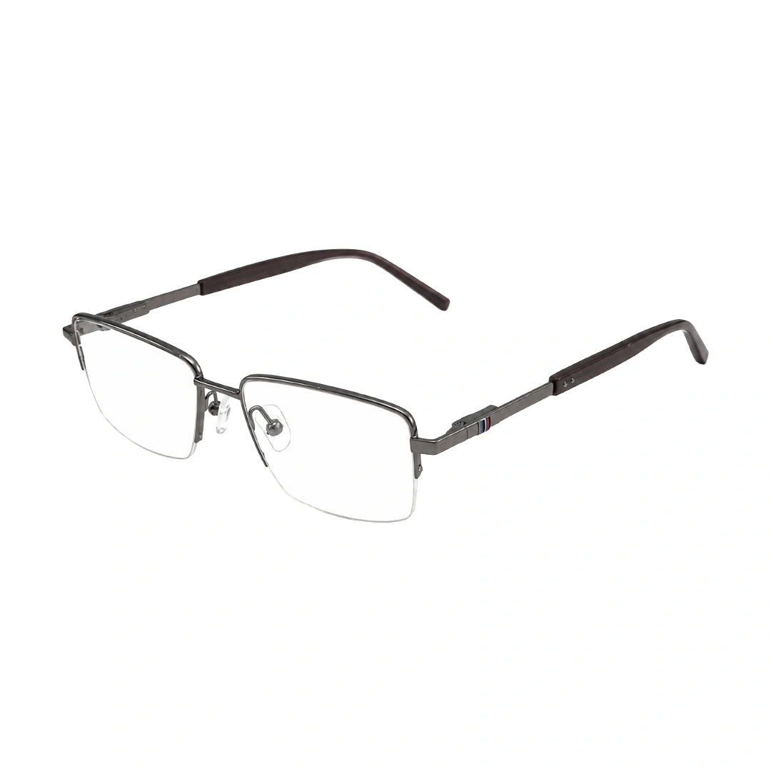 Zoe Miller LUX7617 | Executive Half-Rim Rectangle Eyeglasses-zoom-2