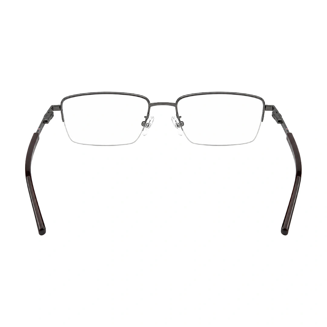 Zoe Miller LUX7617 | Executive Half-Rim Rectangle Eyeglasses-4