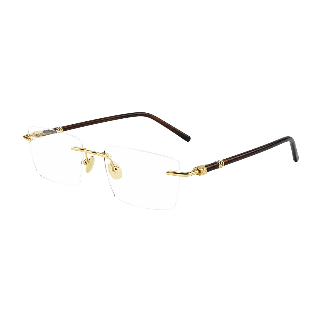Zoe Miller LUX7618 | Refined Frameless Prescription Eyeglasses-2
