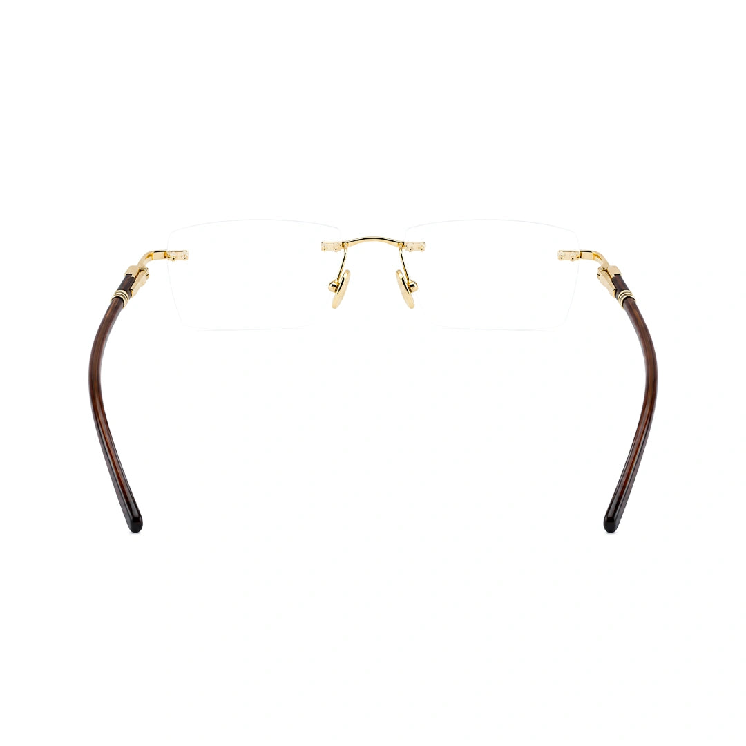 Zoe Miller LUX7618 | Refined Frameless Prescription Eyeglasses-4