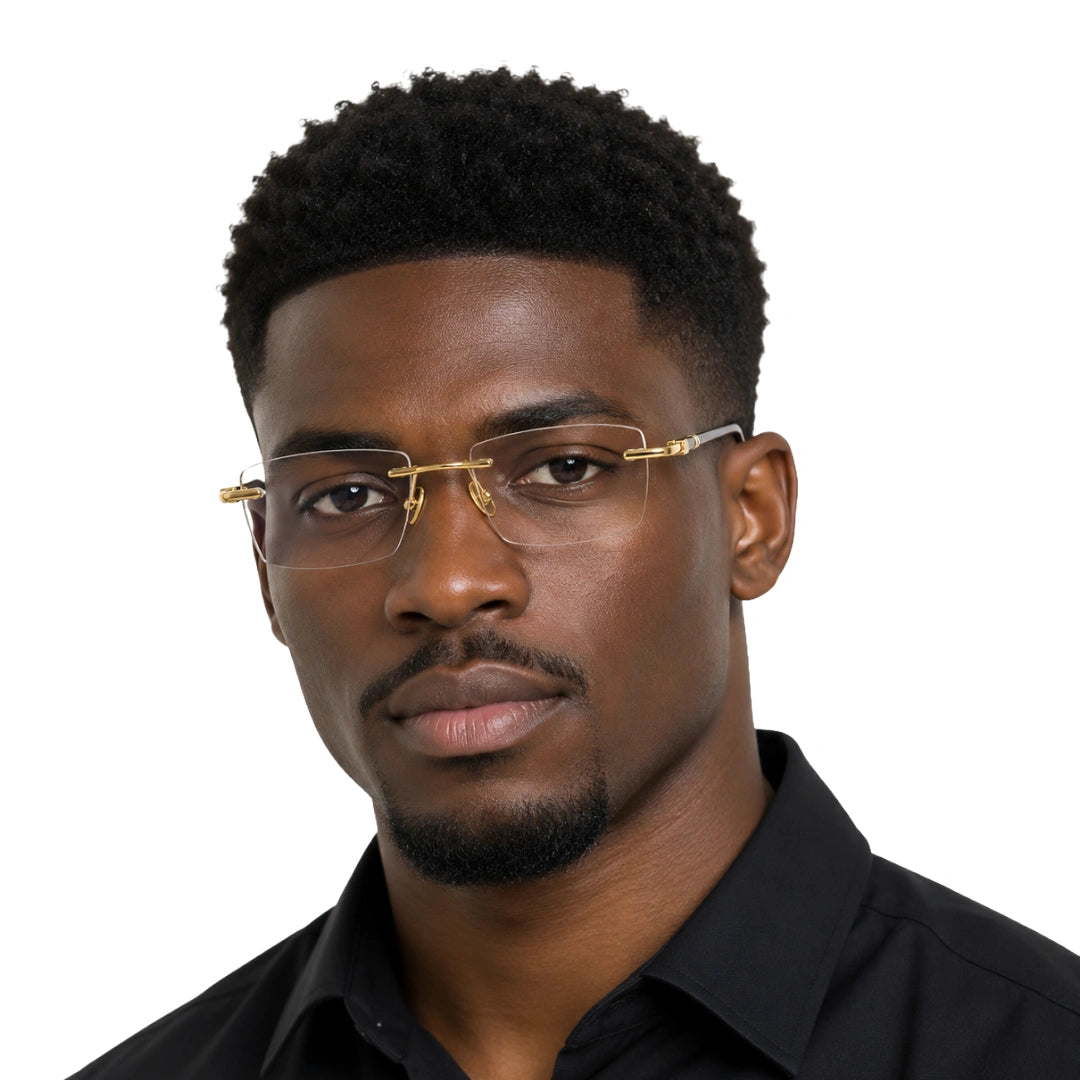 Zoe Miller LUX7618 | Refined Frameless Prescription Eyeglasses-9