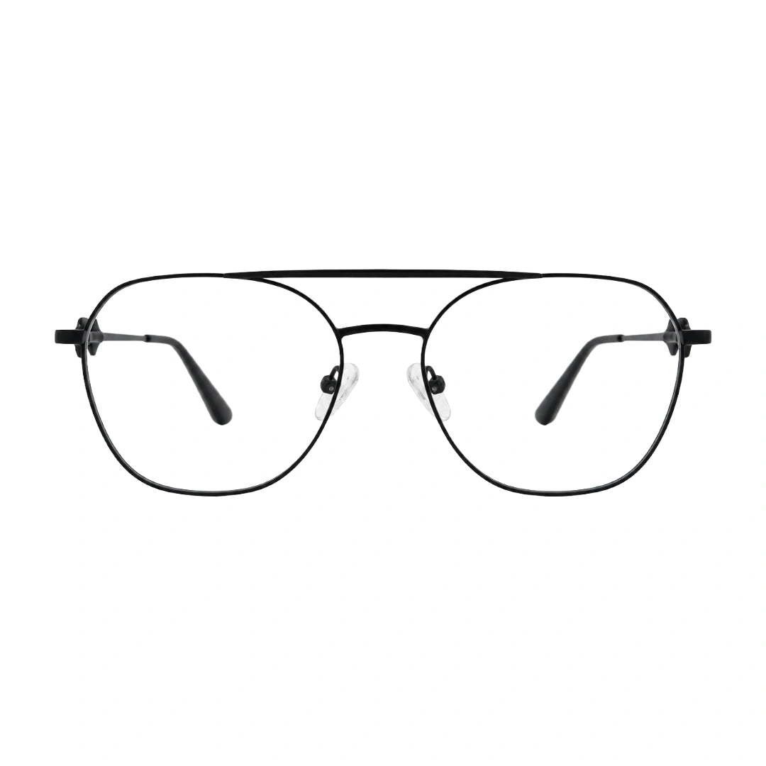 Zoe Miller LUX7623 | Premium Geometric Prescription Eyeglasses with Sun Clip-11