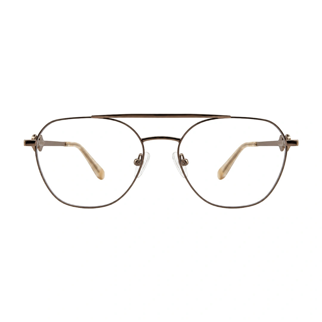 Zoe Miller LUX7623 | Premium Geometric Prescription Eyeglasses with Sun Clip-31